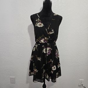 Speechless Juniors Floral Skater Mini Dress NWT Sz Medium Fun Flirty